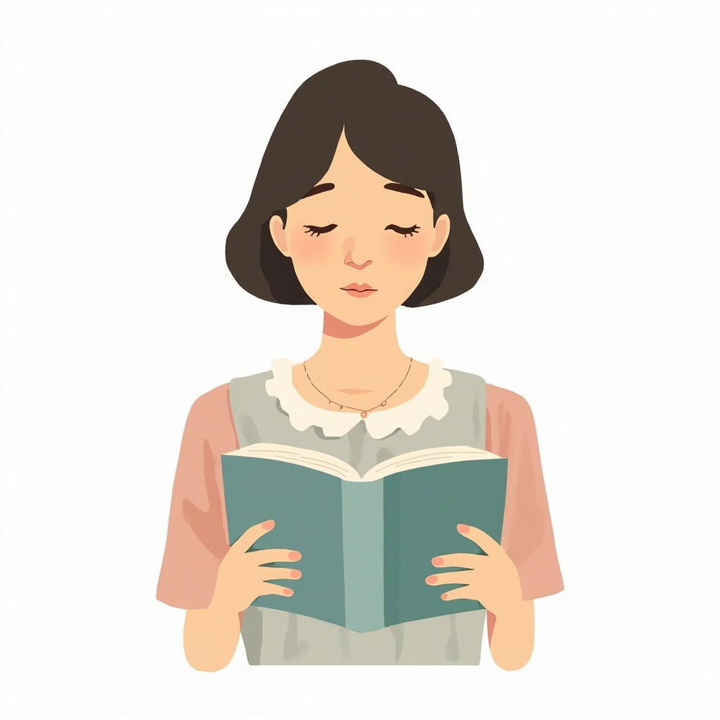 กำลังอ่านหนังสือ