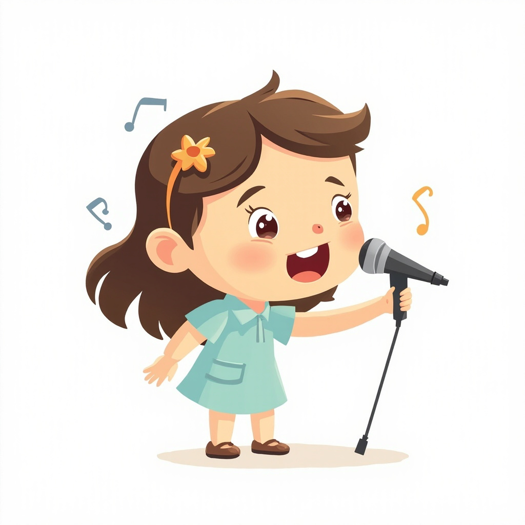กำลังร้องเพลง